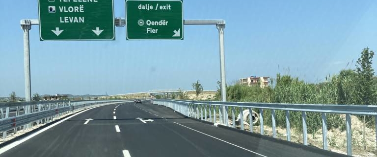 nuova superstrada a Fier